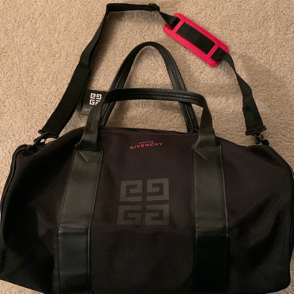 Givenchy Parfums Black Barrel Unisex Duffle Bag - New With Tags - Picture 8 of 17